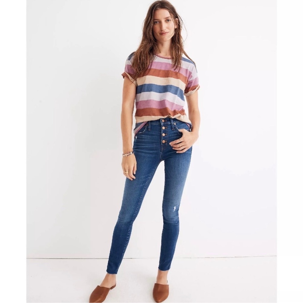Madewell 10” High-Rise Skinny Jeans - Picture 3 of 9